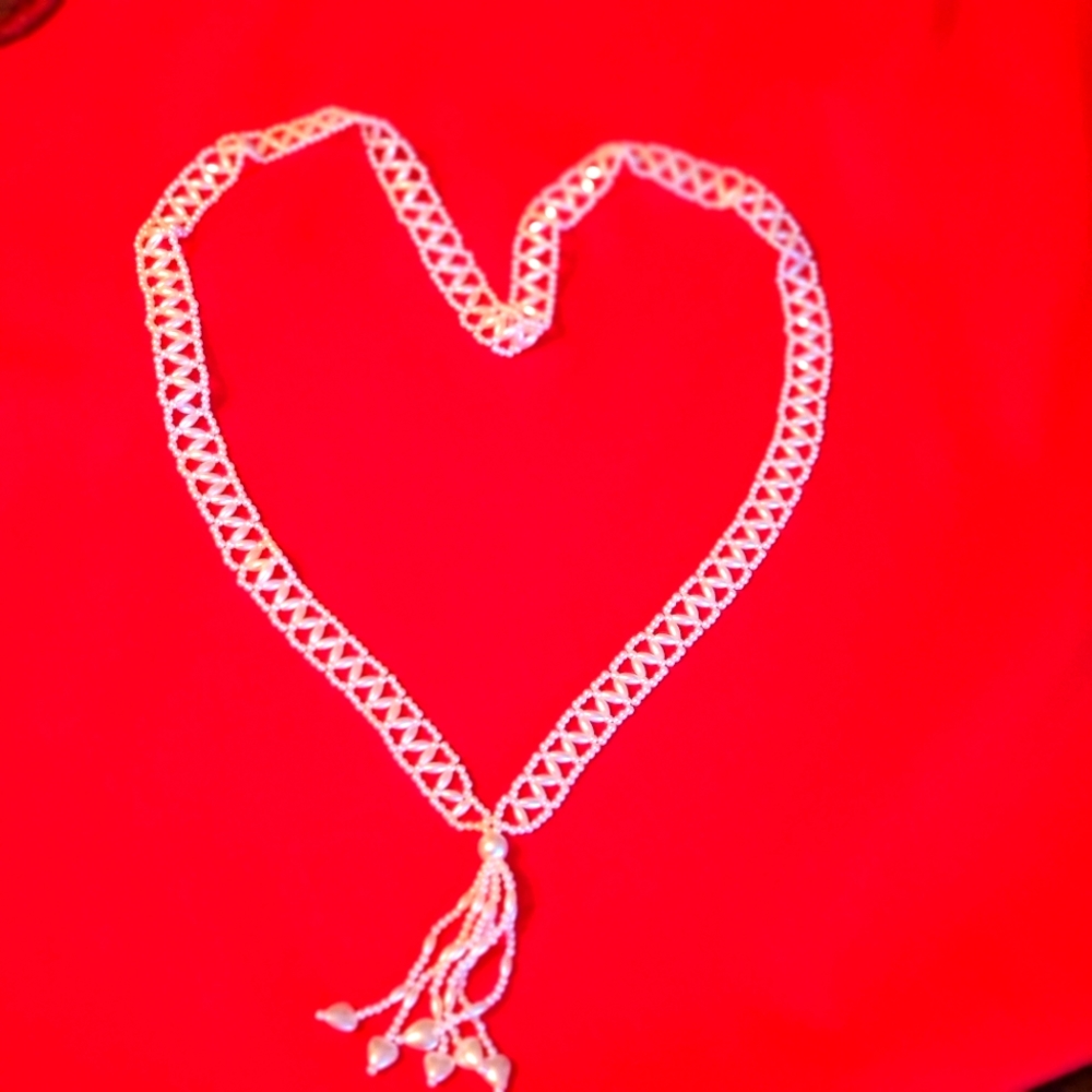Stunning Hand-beaded Necklace